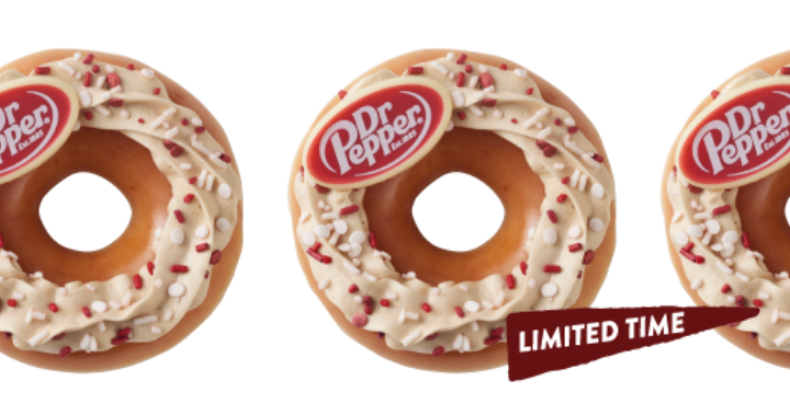 krispy kreme dr pepper donut